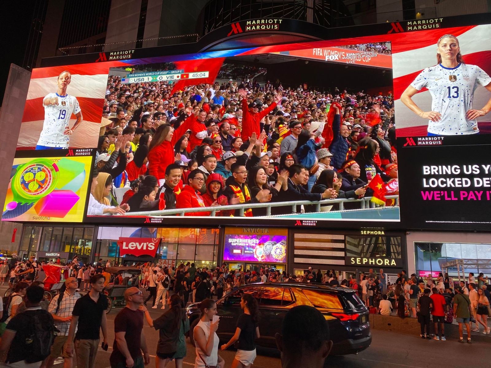 World Cup nữ 2023 đạt cột mốc chưa từng có trong lịch sử giải đấu - Ảnh 1