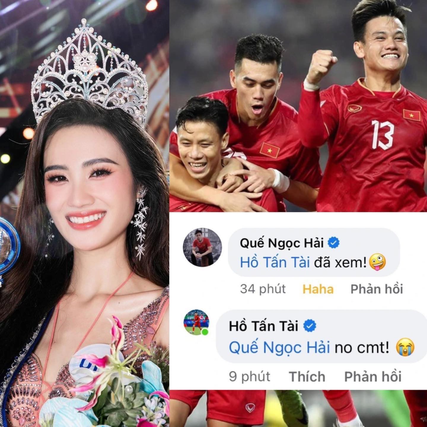 Hoa hậu Ý Nhi kể tên 3 người nổi tiếng ở Bình Định, đội trưởng tuyển Việt Nam bình luận đầy bất ngờ - Ảnh 1 Hoa hậu Ý Nhi kể tên 3 người nổi tiếng ở Bình Định, đội trưởng tuyển Việt Nam bình luận đầy bất ngờ - Ảnh 1