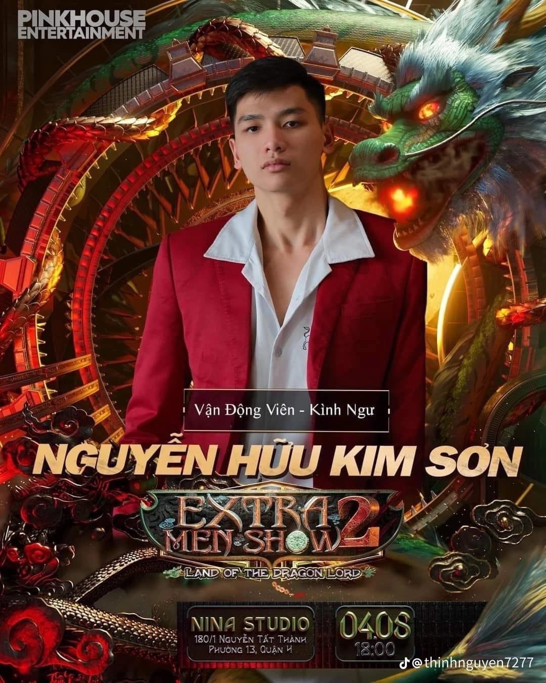 Kình ngư Nguyễn Hữu Kim Sơn lấn sân sang làm người mẫu