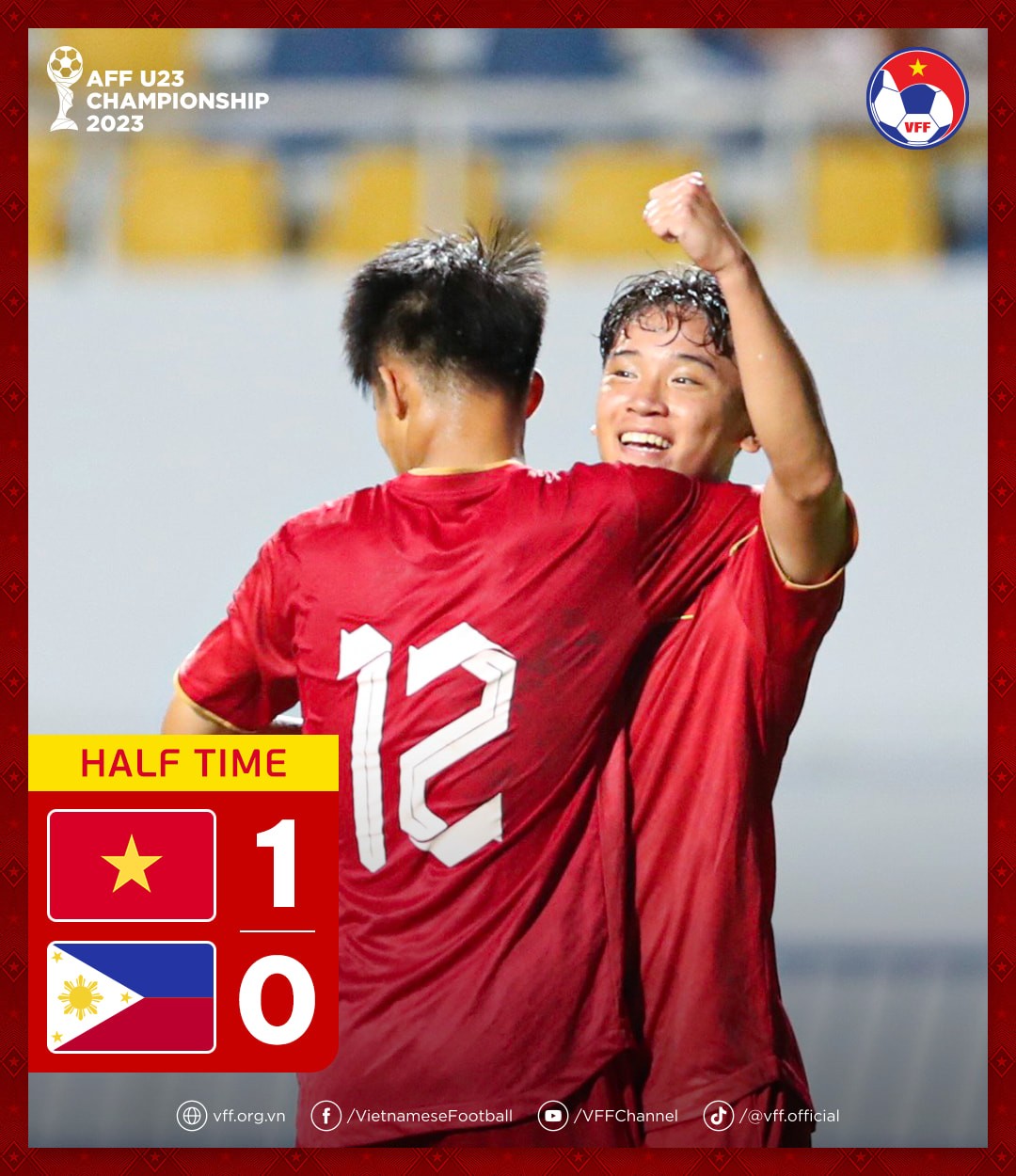 U23 Việt Nam có chiến thắng tối thiểu trước U23 Philippines U23 Việt Nam có chiến thắng tối thiểu trước U23 Philippines