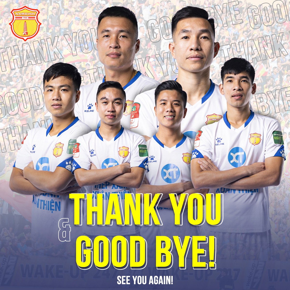 CLB Nam Định chia tay hàng loạt cầu thủ