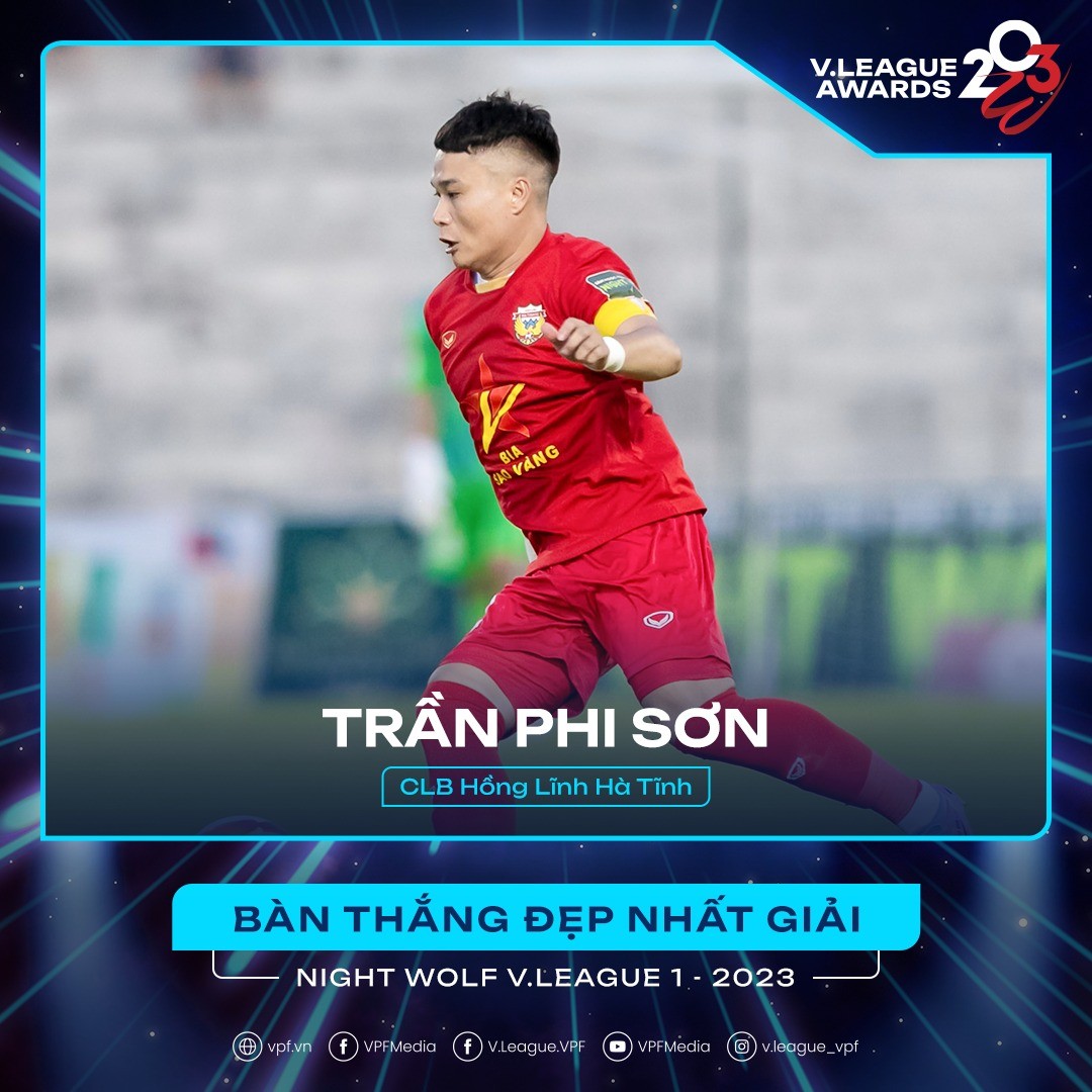 Bàn thắng đẹp nhất V-League: Trần Phi Sơn (HL Hà Tĩnh) 