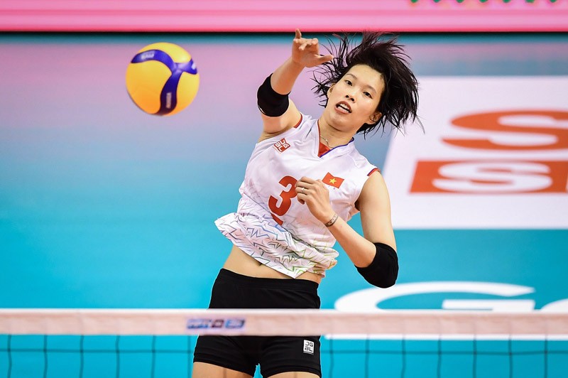 Thanh Thúy đang là chủ công số 1 của tuyển bóng chuyền Việt Nam Thanh Thúy đang là chủ công số 1 của tuyển bóng chuyền Việt Nam