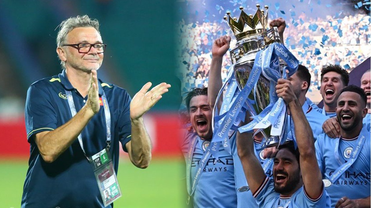 HLV Troussier so sánh Man City và bóng đá Việt Nam HLV Troussier so sánh Man City và bóng đá Việt Nam
