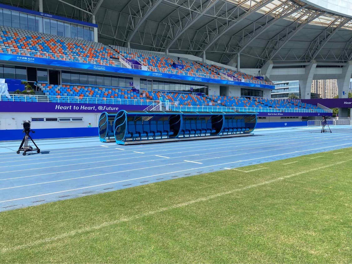 Chiêm ngưỡng SVĐ 'đẹp như tranh' tại Asiad 19 nơi Olympic Việt Nam thi đấu - Ảnh 2 Chiêm ngưỡng SVĐ 'đẹp như tranh' tại Asiad 19 nơi Olympic Việt Nam thi đấu - Ảnh 2