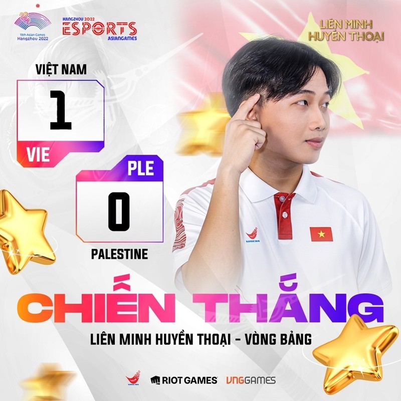Thắng thuyết phục Nhật Bản và Palestine, Tuyển LMHT Việt Nam cầm chắc huy chương Asiad 19? - Ảnh 2 Thắng thuyết phục Nhật Bản và Palestine, Tuyển LMHT Việt Nam cầm chắc huy chương Asiad 19? - Ảnh 2