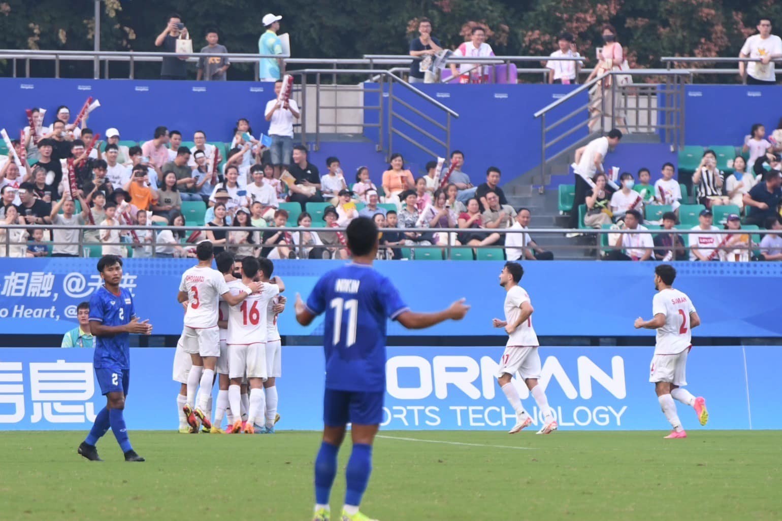 Olympic Iran có chiến thắng thuyết phục trước Olympic Thái Lan Olympic Iran có chiến thắng thuyết phục trước Olympic Thái Lan