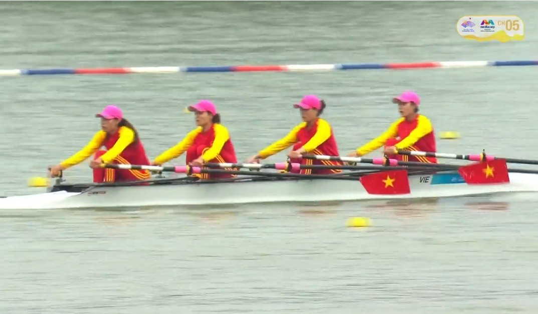 Rowing Việt Nam mang về tấm HCĐ thứ 3 cho Đoàn TTVN