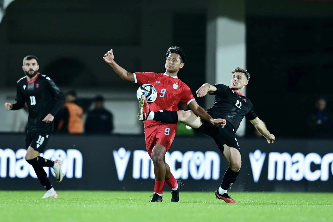 ĐT Thái Lan nhận nhiều chỉ trích sau trận thua 0-8 trước Gruzia