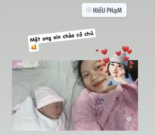 Vợ chồng cầu thủ Phạm Trung Hiếu và Châu Thị Vang vừa thông báo tin vui đón con đầu lòng trên trang cá nhân