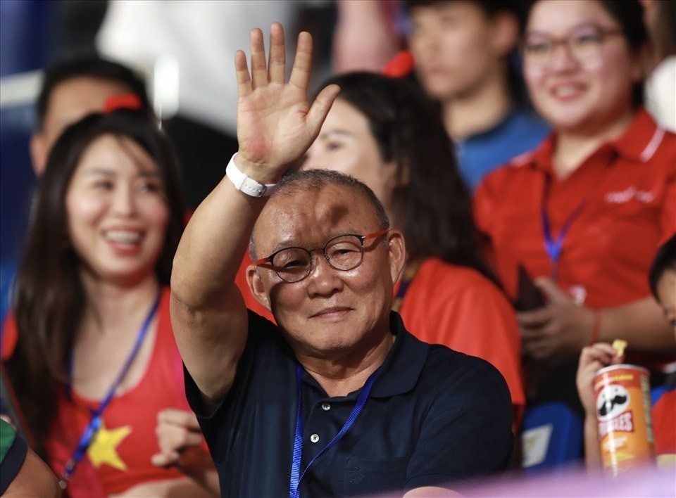 HLV Park Hang-seo sẽ dự khán trận ĐT Việt Nam gặp ĐT Hàn Quốc. Ảnh: Internet