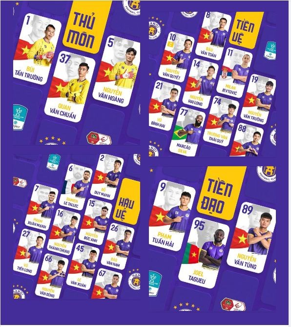 CẬP NHẬT: Danh sách đăng ký thi đấu của 14 CLB tham dự V-League 2023-2024 - Ảnh 6 CẬP NHẬT: Danh sách đăng ký thi đấu của 14 CLB tham dự V-League 2023-2024 - Ảnh 6