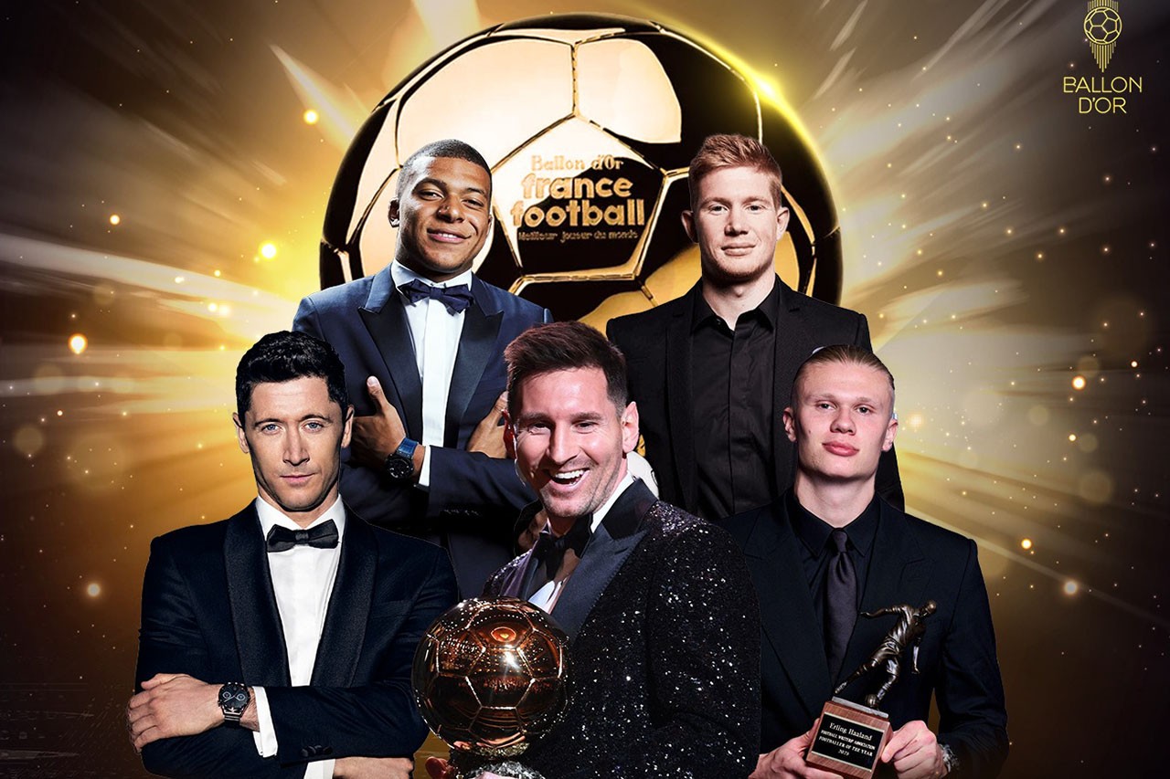 Năm 2023 là lần thứ 67 giải thưởng Ballon D'or - Quả bóng vàng được tổ chức Năm 2023 là lần thứ 67 giải thưởng Ballon D'or - Quả bóng vàng được tổ chức