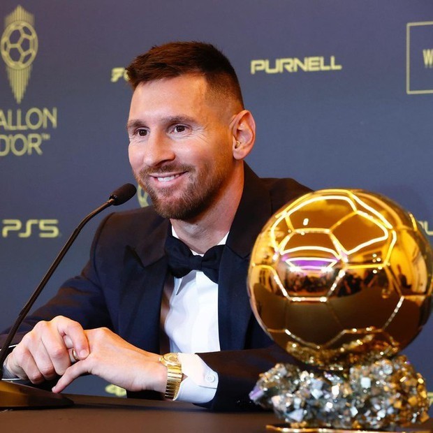 Messi có động thái trên MXH sau khi giành Quả bóng vàng 2023 - Ảnh 1 Messi có động thái trên MXH sau khi giành Quả bóng vàng 2023 - Ảnh 1