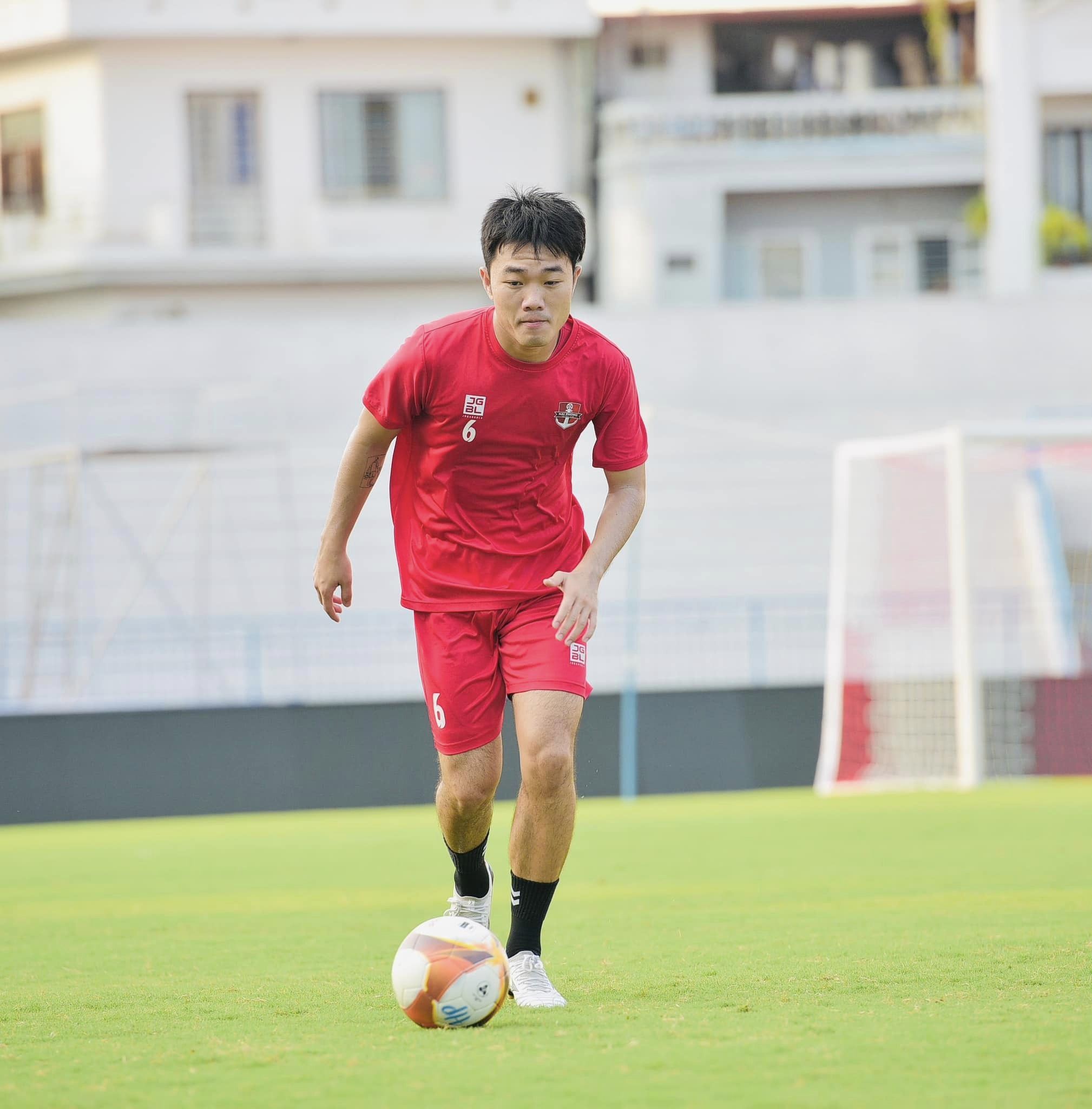 Hiện tại Xuân Trường đang tập luyện và thi đấu trong màu áo CLB Hải Phòng tại V-League 2023/2024