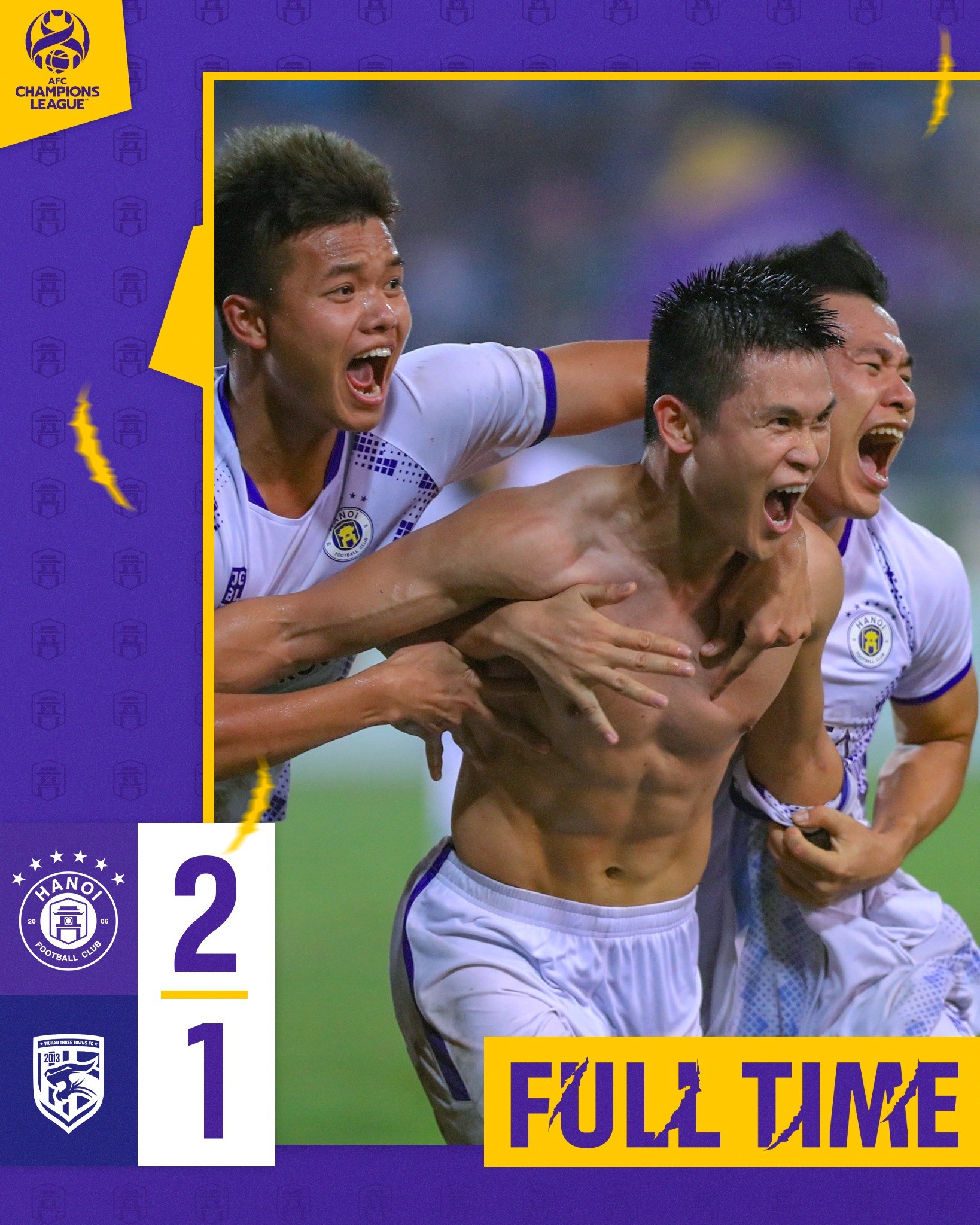 Tuấn Hải rực sáng, Hà Nội FC ngược dòng đánh bại đội bóng Trung Quốc - Ảnh 6