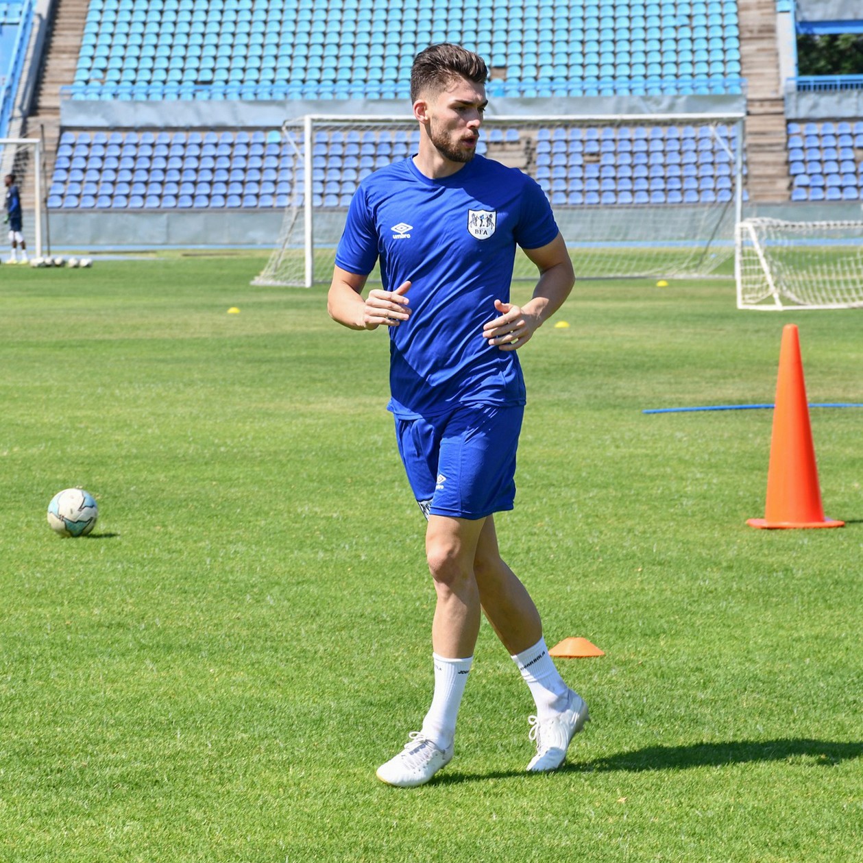 Brandon Wilson trong màu áo ĐT Botswana. Ảnh: Internet