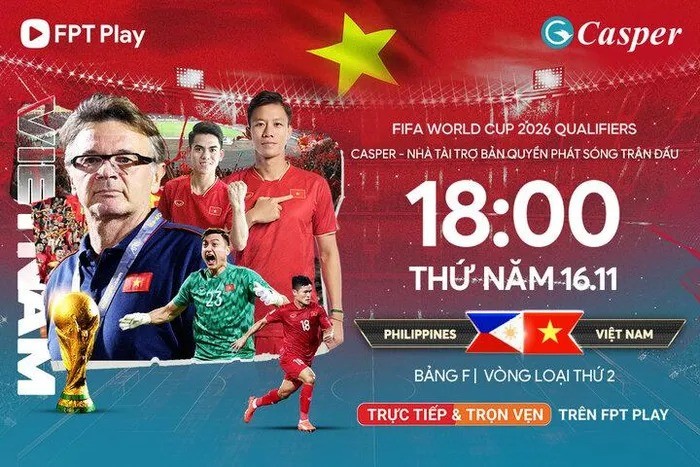 Xem trực tiếp trận đấu giữa tuyển Việt Nam vs Philippines ở đâu, kênh nào? - Ảnh 1 Xem trực tiếp trận đấu giữa tuyển Việt Nam vs Philippines ở đâu, kênh nào? - Ảnh 1