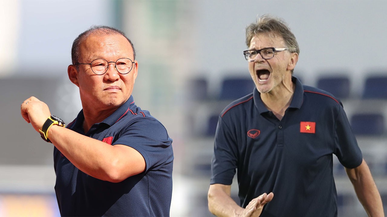 Truyền thông Hàn Quốc so sánh HLV Troussier với HLV Park Hang-seo. Ảnh: Internet Truyền thông Hàn Quốc so sánh HLV Troussier với HLV Park Hang-seo. Ảnh: Internet
