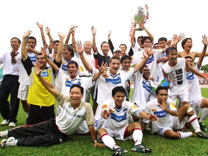 CLB HAGL đại diện cho Việt Nam tham dự Cup C1 Đông Nam Á 2005. Ảnh: Internet CLB HAGL đại diện cho Việt Nam tham dự Cup C1 Đông Nam Á 2005. Ảnh: Internet