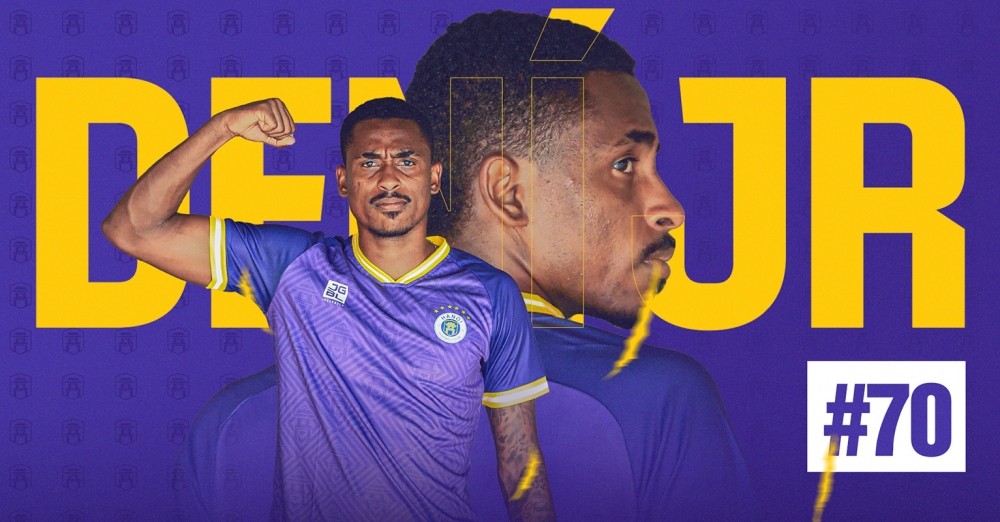 Pereira Junior Denilson vẫn chưa thi đấu trận nào cho Hà Nội FC. Ảnh: Internet Pereira Junior Denilson vẫn chưa thi đấu trận nào cho Hà Nội FC. Ảnh: Internet