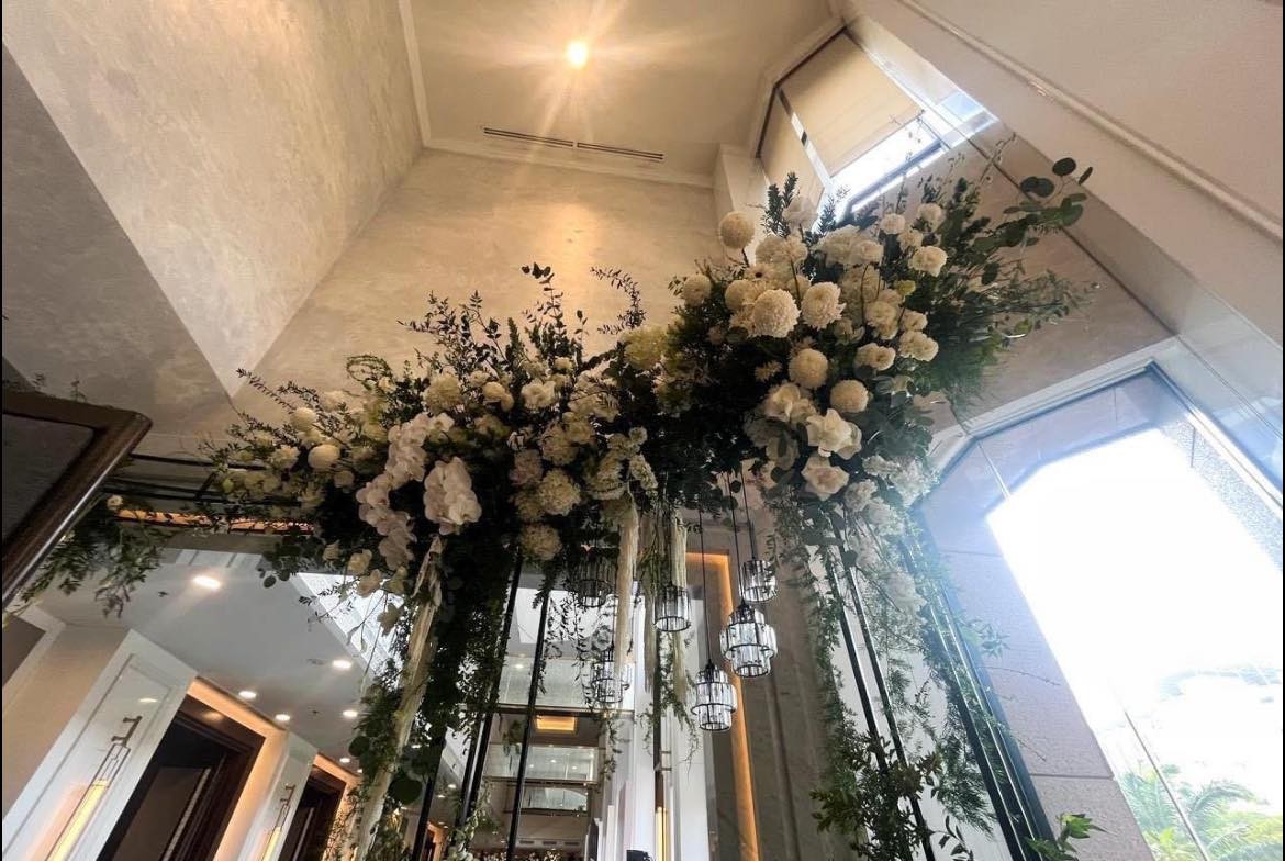 Cận cảnh không gian tiệc cưới đầy sang trọng của Đoàn Văn Hậu và Doãn Hải My tại Hà Nội - Ảnh 2