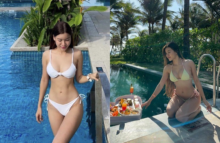 Bạn bè đều trầm trồ trước body đẹp nức nở của bạn gái Văn Lâm.