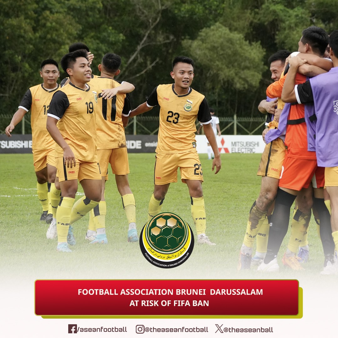 LĐBĐ Brunei đối diện với nguy cơ bị xóa sổ khỏi FIFA. Ảnh: Asean Football