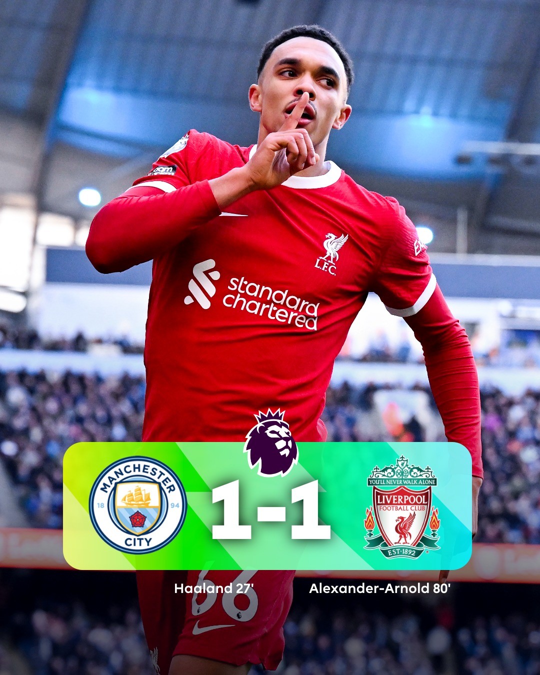 Bảng xếp hạng vòng 13 Ngoại hạng Anh 2023/24: Arsenal lên đầu bảng, Man Utd thắng đậm - Ảnh 1