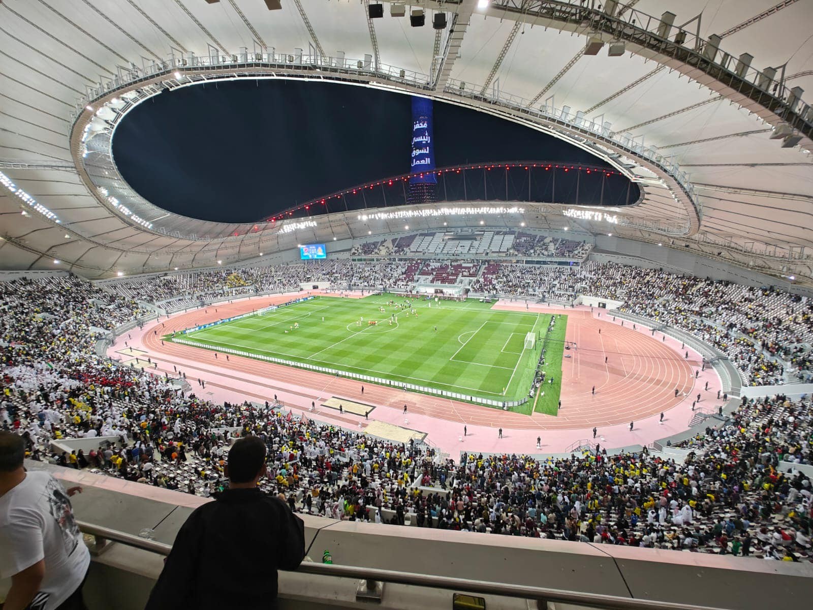 SVĐ Khalifa International từng là địa điểm đăng cai tổ chức World Cup 2022. Ảnh: Internet