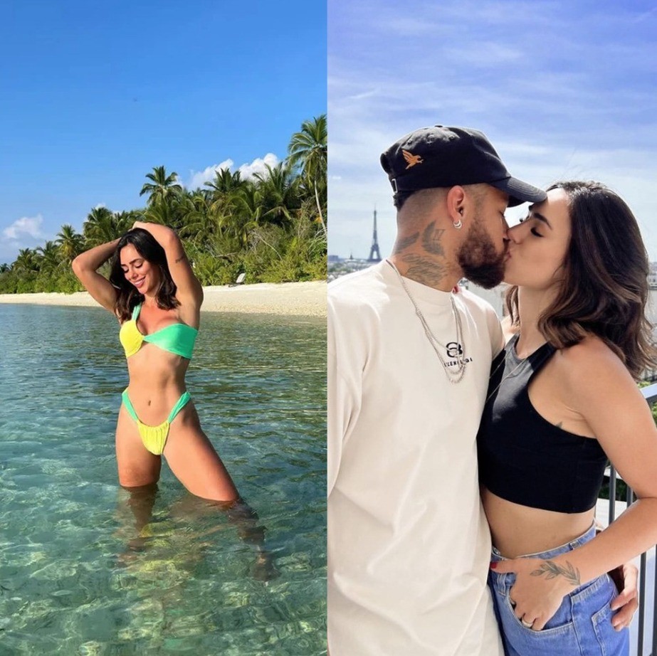 Neymar hẹn hò với người mẫu Brazil từ năm 2021. Ảnh: Internet