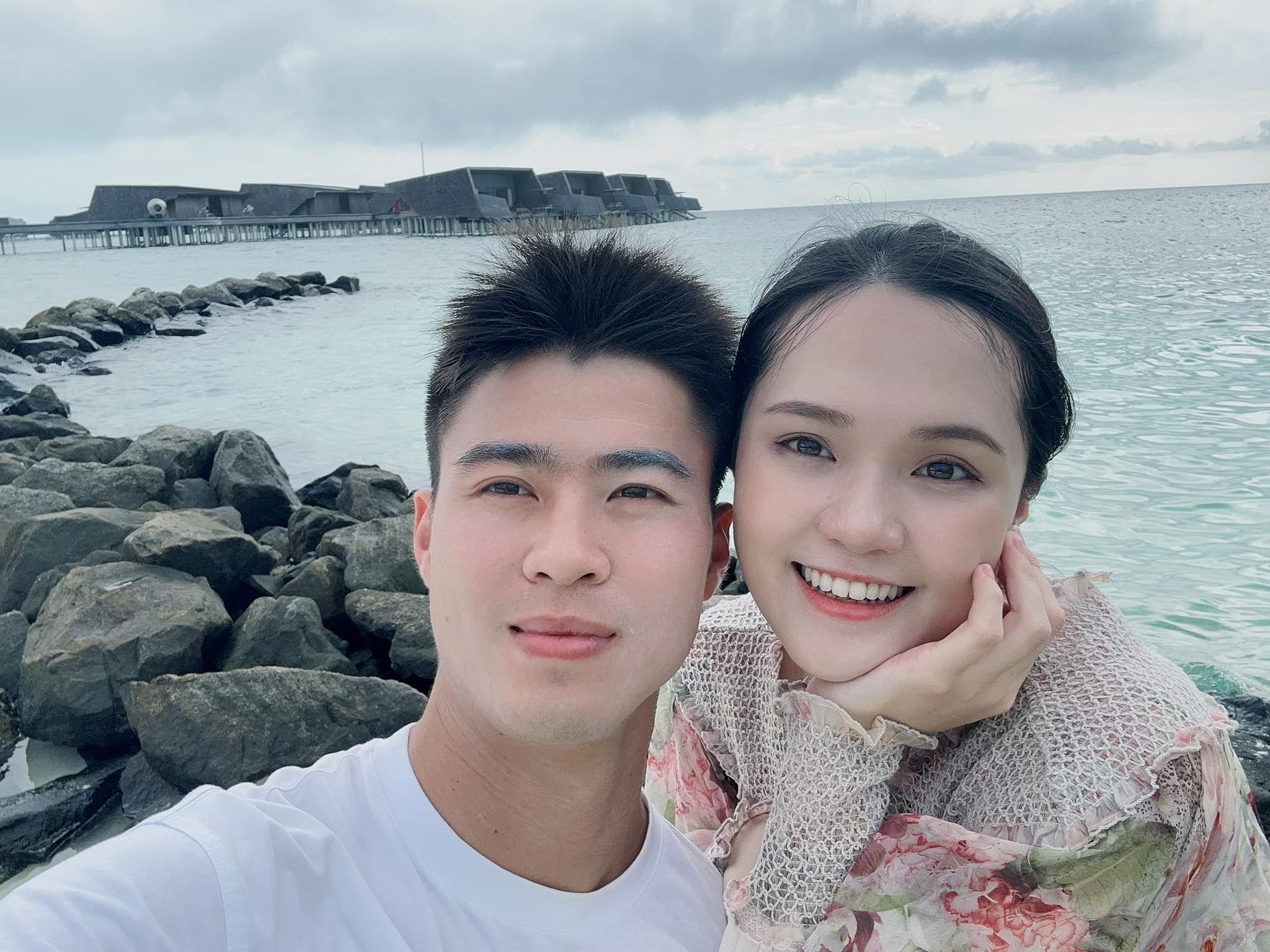 Quỳnh Anh là hậu phương vững chắc cho Duy Mạnh trong việc chăm sóc gia đình