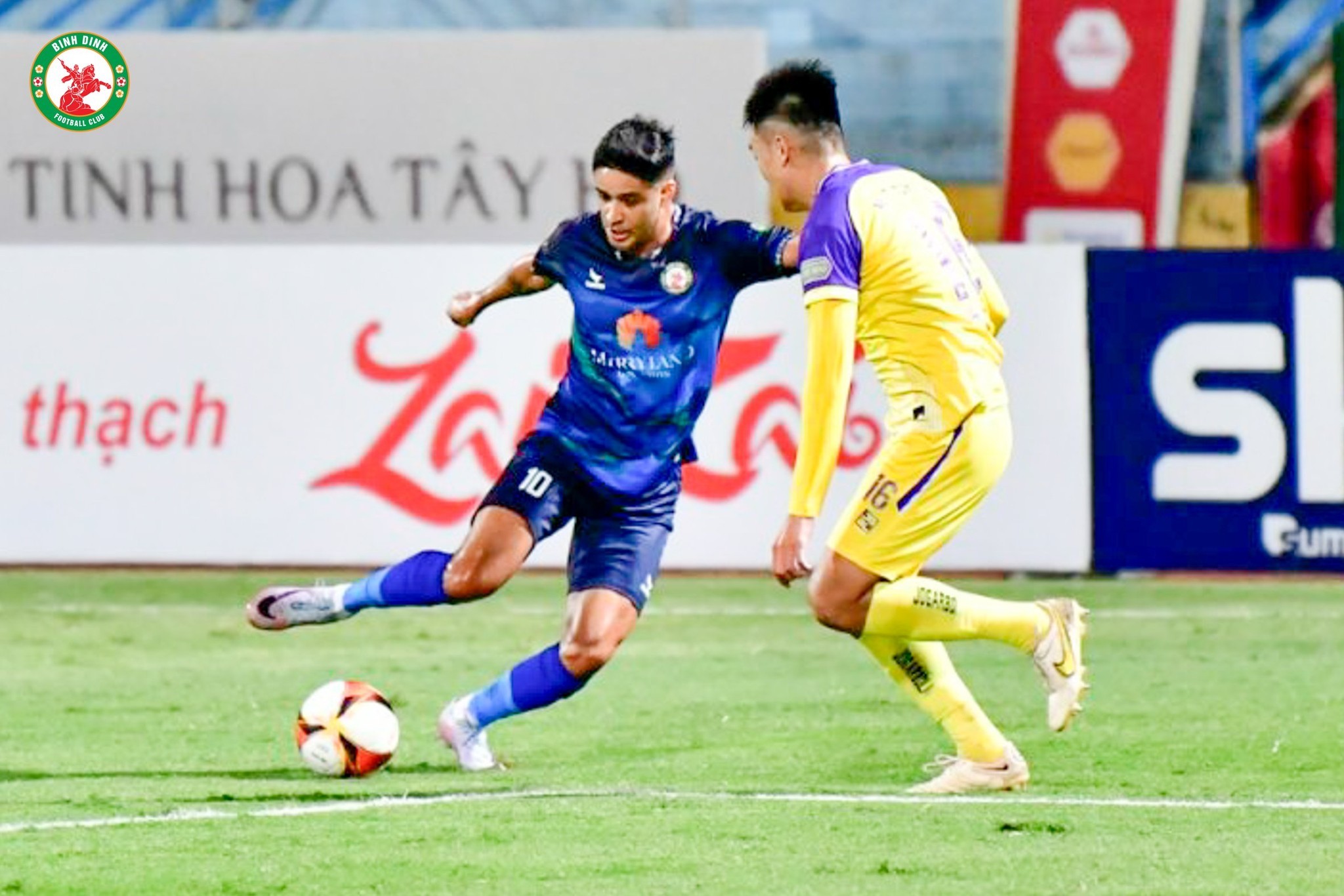 CLB Bình Định có chiến thắng thuyết phục trước Hà Nội FC. Ảnh: CLB Bình Định