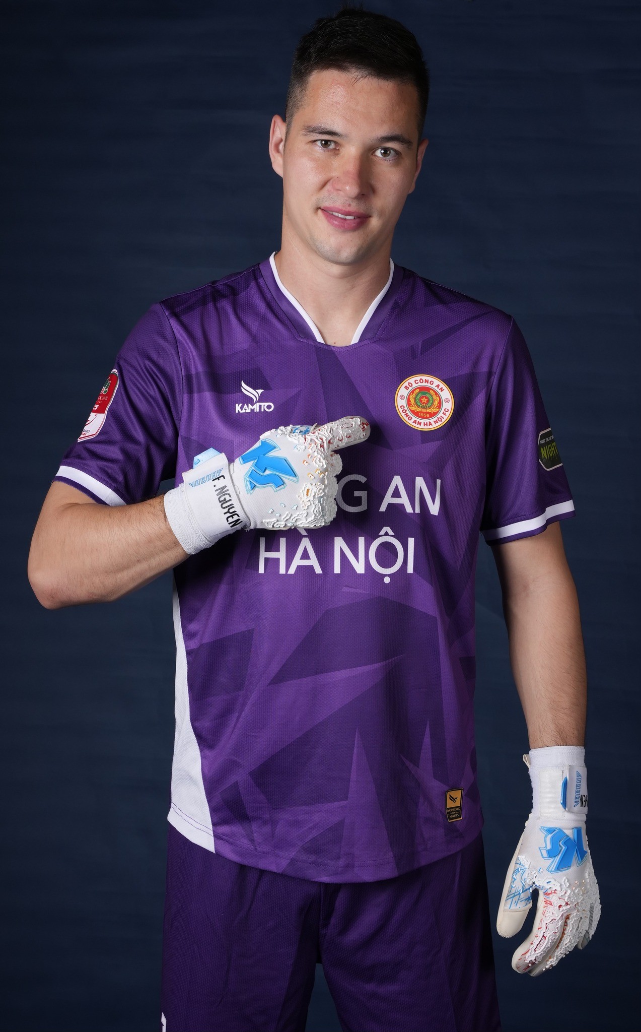 Thủ môn Filip nguyễn đủ khả năng bắt chính cho tuyển Việt Nam. Ảnh: FBNV