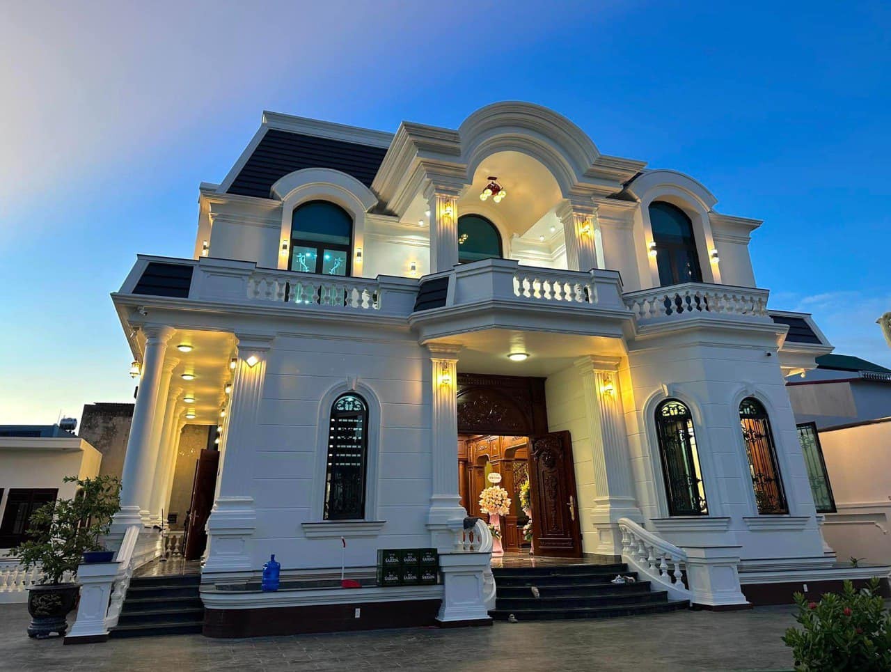 Văn Toàn xây tặng bố mẹ căn biệt thự tại quê nhà Hải Dương. Ảnh: Internet