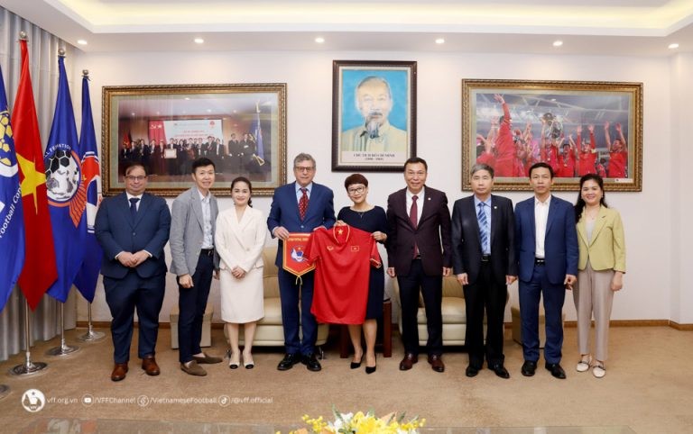 LĐBĐ Việt Nam và LĐBĐ Brazil sẽ tiến hành ký kết Biên bản hợp tác về phát triển bóng đá. Ảnh: VFF LĐBĐ Việt Nam và LĐBĐ Brazil sẽ tiến hành ký kết Biên bản hợp tác về phát triển bóng đá. Ảnh: VFF