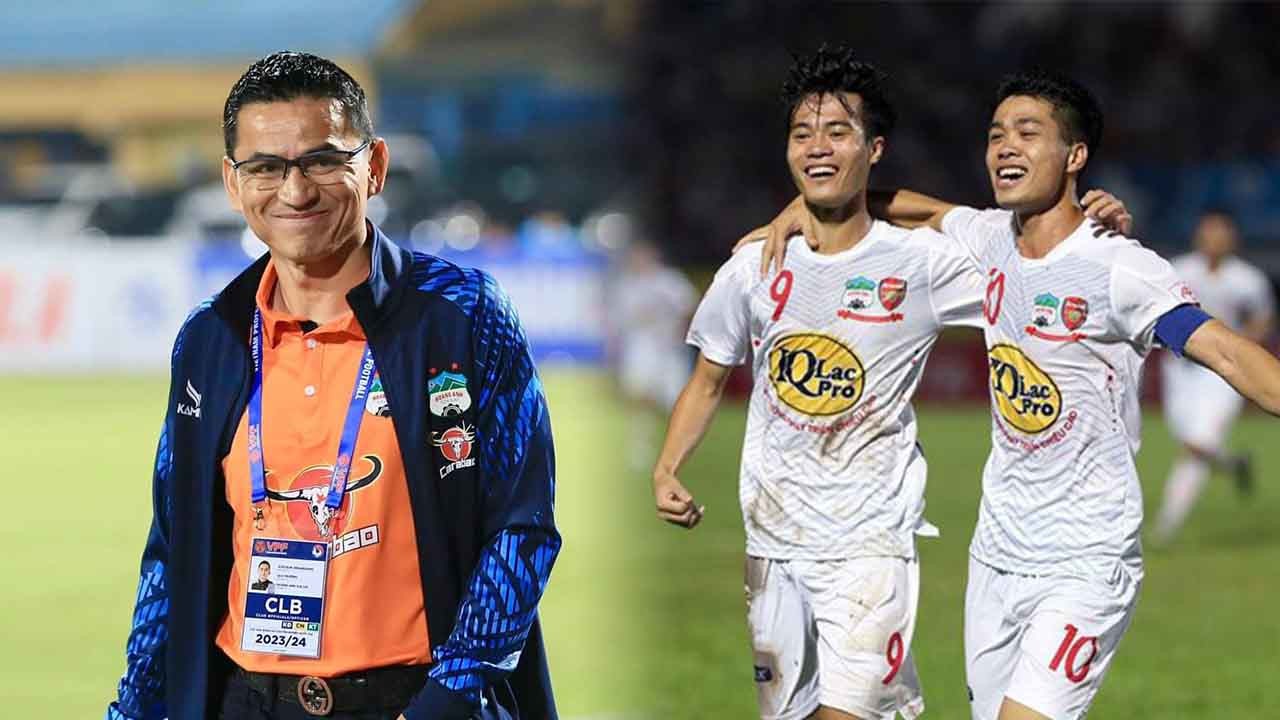 HLV Kiatisak cho rằng sự ra đi của hàng loạt trụ cột đã ảnh hưởng đến sức mạnh của HAGL. Ảnh: Internet