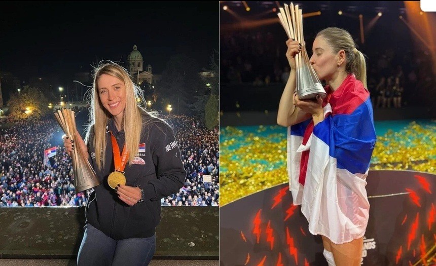 Sự nghiệp cá nhân của Bianka cũng rất ấn tượng. Cô gái 29 tuổi từng 2 lần vô địch thế giới, 2 lần lên ngôi tại giải châu Âu