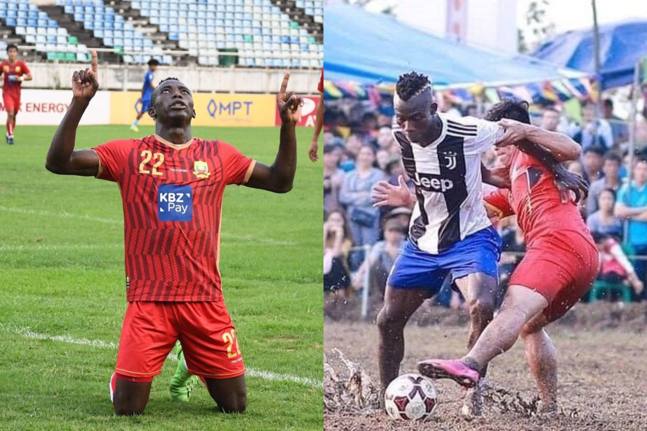 Từng phải 'đá phủi' ở Việt Nam, Bello bất ngờ tỏa sáng rực rỡ tại Myanmar. Ảnh: Internet