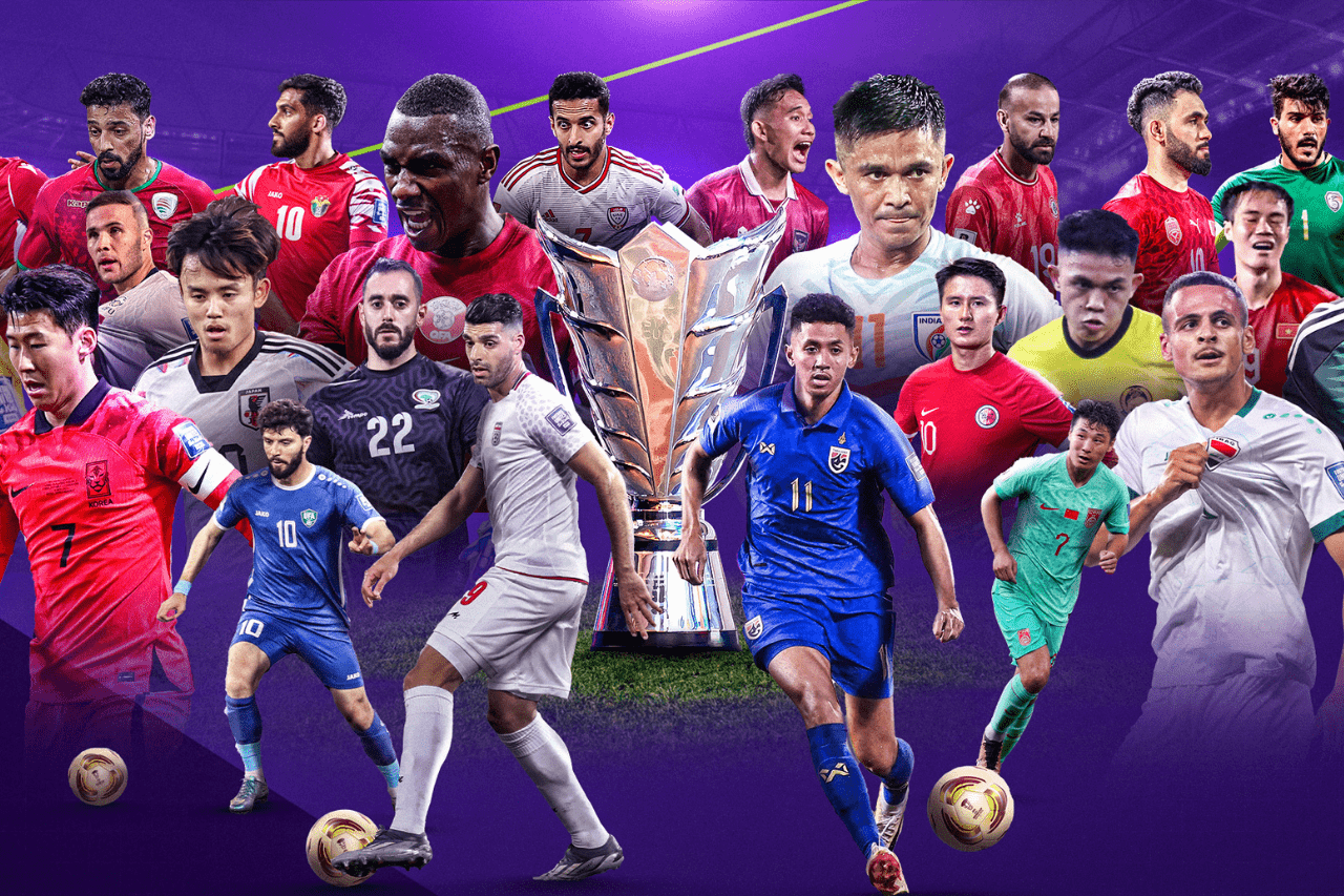 Thái Lan là quốc gia duy nhất trong số 24 nước tham dự Asian Cup 2023 chưa có bản quyền. Ảnh: Internet