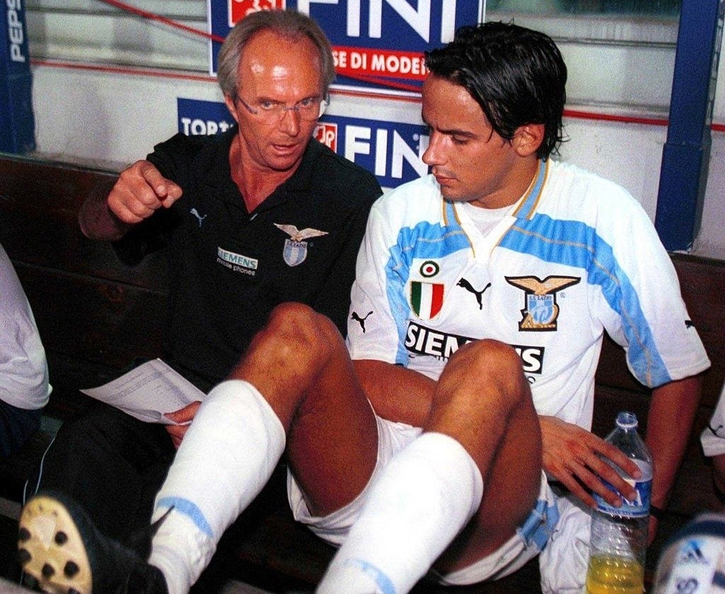 HLV Eriksson trong vai trò thuyền trưởng CLB Lazio HLV Eriksson trong vai trò thuyền trưởng CLB Lazio