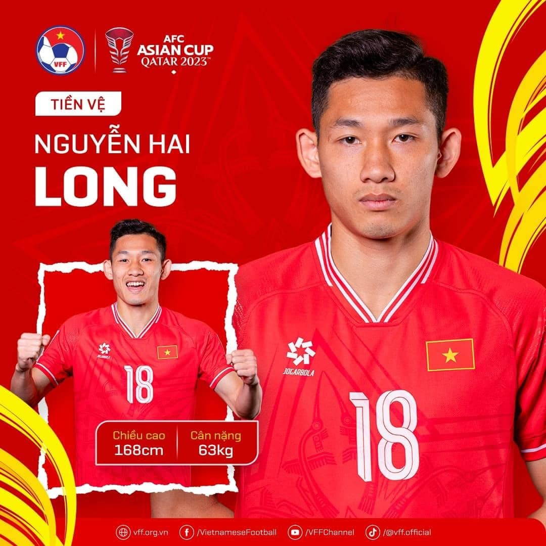 10 tuyển thủ Việt Nam sở hữu chiều cao trên 1m8 tham dự Asian Cup 2023 - Ảnh 18 10 tuyển thủ Việt Nam sở hữu chiều cao trên 1m8 tham dự Asian Cup 2023 - Ảnh 18