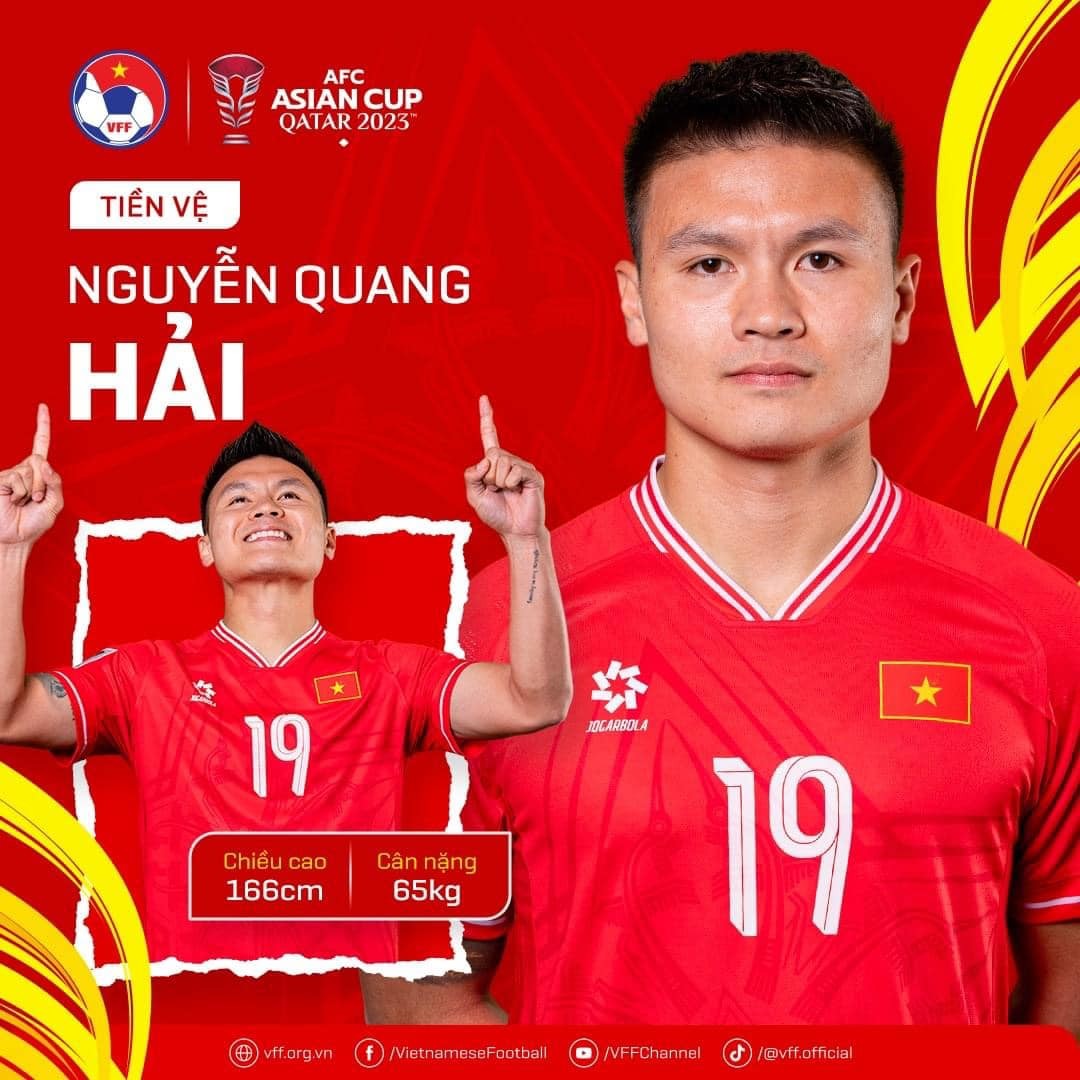 10 tuyển thủ Việt Nam sở hữu chiều cao trên 1m8 tham dự Asian Cup 2023 - Ảnh 19 10 tuyển thủ Việt Nam sở hữu chiều cao trên 1m8 tham dự Asian Cup 2023 - Ảnh 19