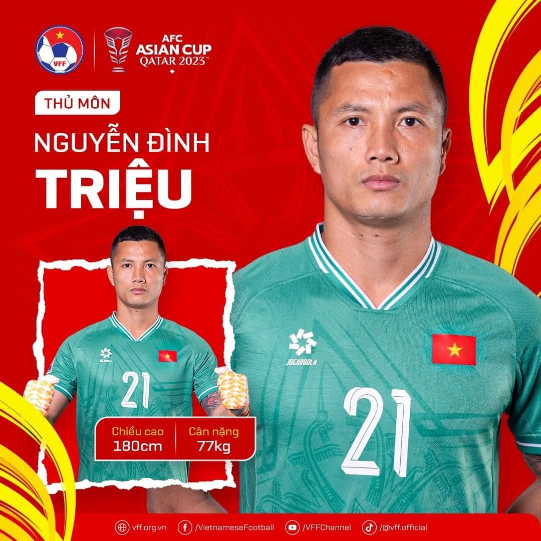 10 tuyển thủ Việt Nam sở hữu chiều cao trên 1m8 tham dự Asian Cup 2023 - Ảnh 20 10 tuyển thủ Việt Nam sở hữu chiều cao trên 1m8 tham dự Asian Cup 2023 - Ảnh 20
