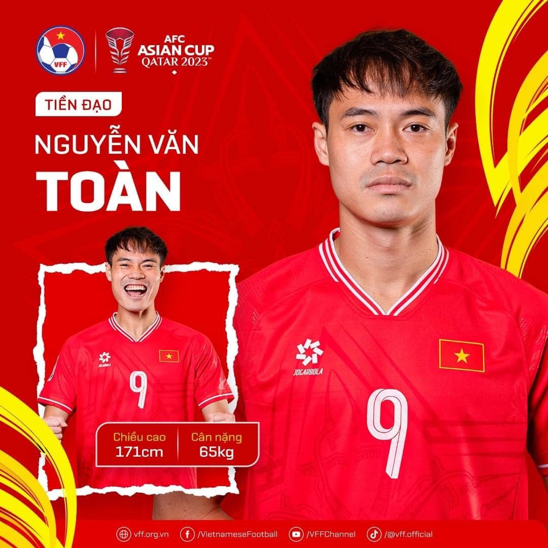 10 tuyển thủ Việt Nam sở hữu chiều cao trên 1m8 tham dự Asian Cup 2023 - Ảnh 9 10 tuyển thủ Việt Nam sở hữu chiều cao trên 1m8 tham dự Asian Cup 2023 - Ảnh 9