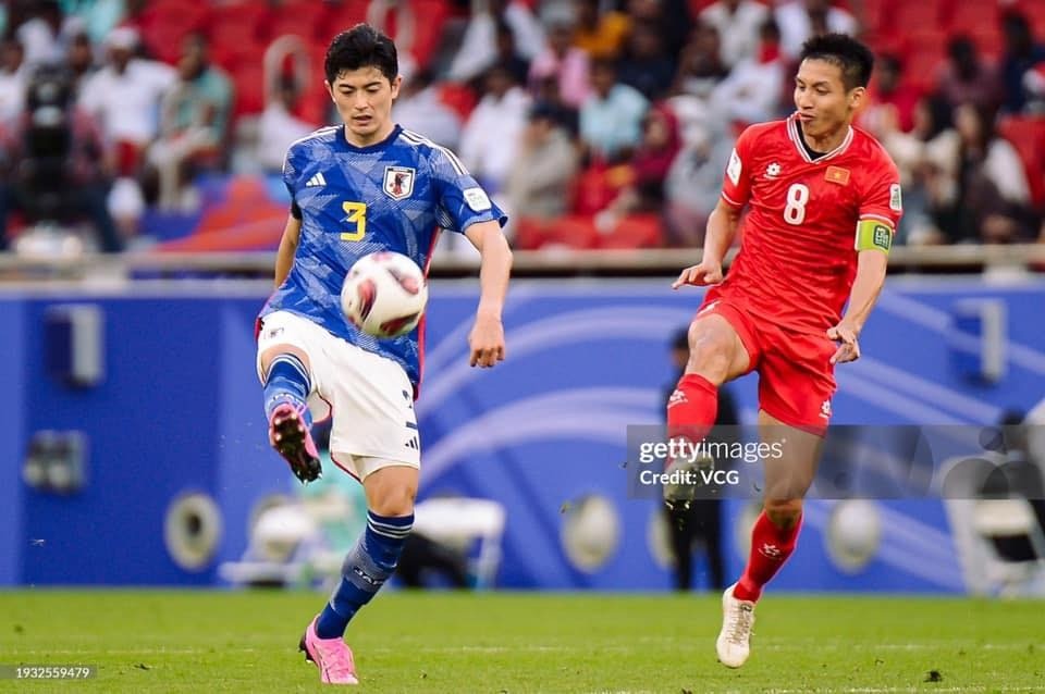 Taniguchi góp mặt ở trận ra quân Asian Cup 2023 gặp tuyển Việt Nam. Ảnh: Internet