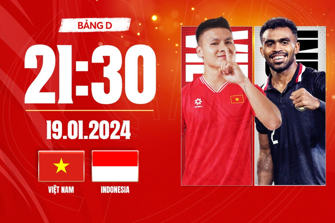 Xem trực tiếp trận Việt Nam vs Indonesia ở đâu, kênh nào? - Ảnh 1