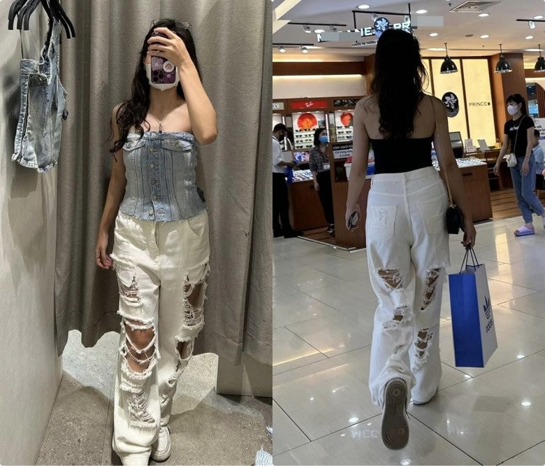 Huệ Anh cũng thích diện những item như áo thun phối với quần ống suông, hoặc áo croptop, chân váy ngắn, quần short cùng sandals đế bằng hay giày thể thao Huệ Anh cũng thích diện những item như áo thun phối với quần ống suông, hoặc áo croptop, chân váy ngắn, quần short cùng sandals đế bằng hay giày thể thao