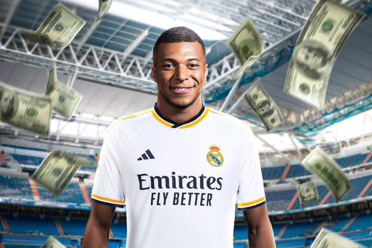 Mbappe và Real Madrid đang vướng mắc về tiền lương. Ảnh: Internet