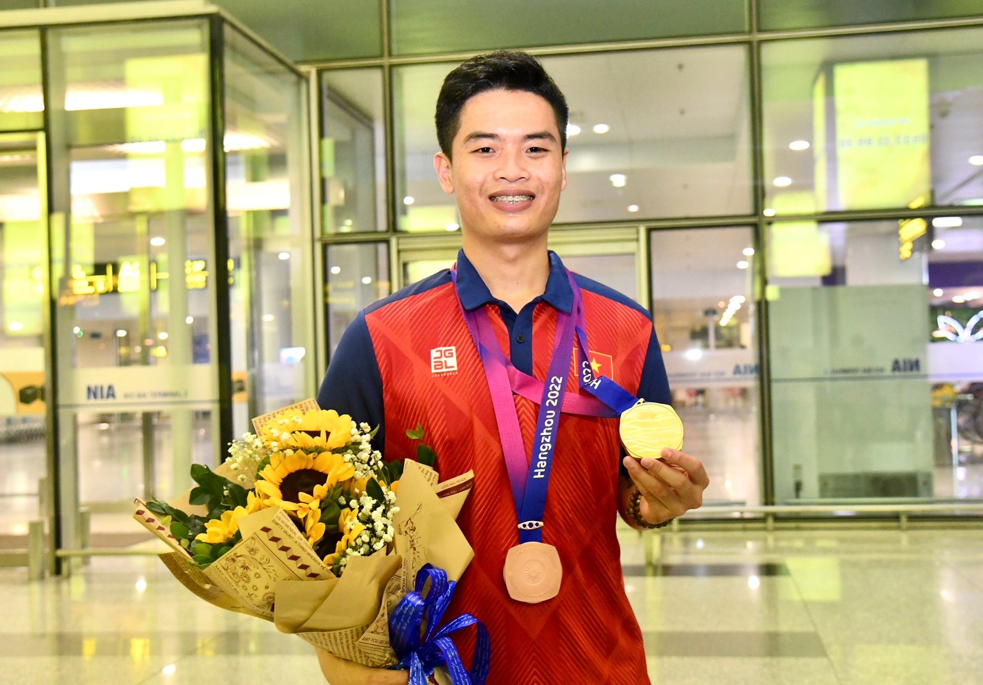 Xạ thủ Phạm Quang Huy. Ảnh: Internet